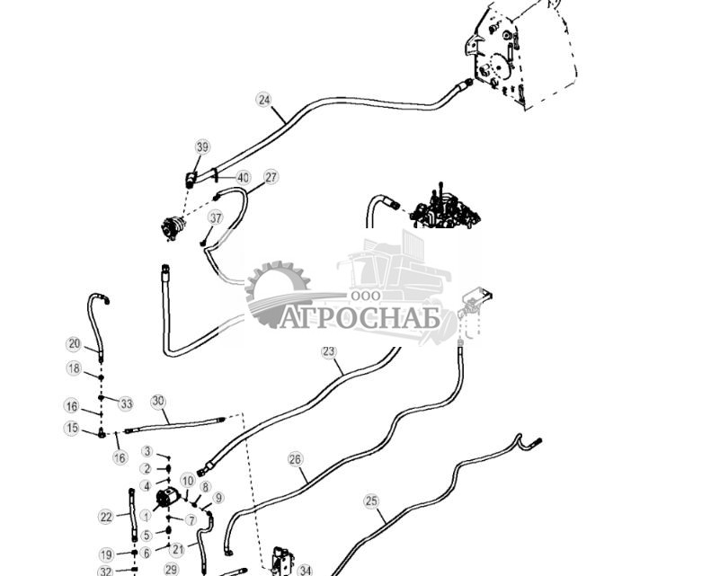 Двиг. привода и гидросист. гидравл. вент. (реверсивный) (178463 - ) - ST105596 310.jpg